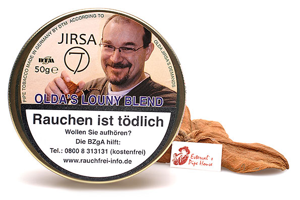Jirsa Olda´s Louny Blend Pipe tobacco 50g Tin